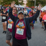 runners at the bears who care 5k in horizon west