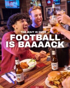 Miller's ale House Football Games