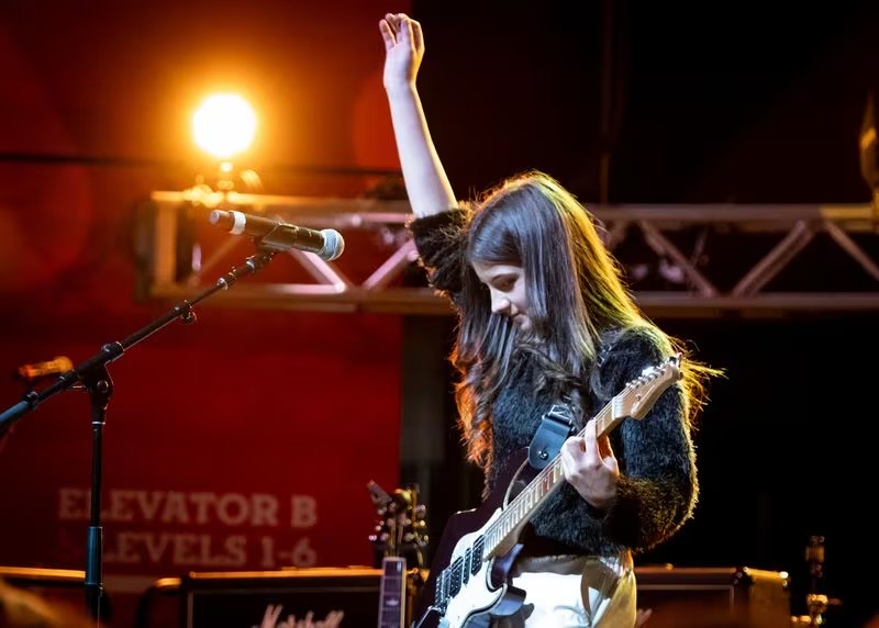 15-Year-Old Vocalist from Horizon West Shines at High School Rock Off in Iconic Rock & Roll Hall of Fame!