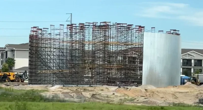 What is That? New Water Storage Facility Pops Up Along Avalon