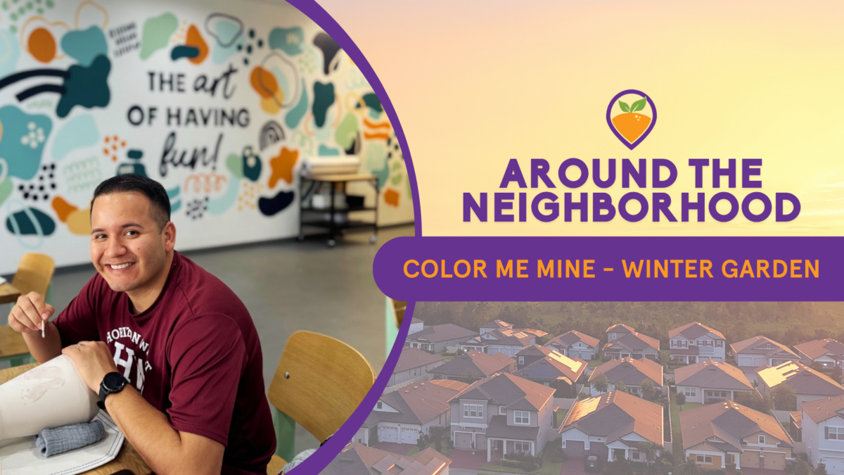 Get Creative at Color Me Mine Winter Garden