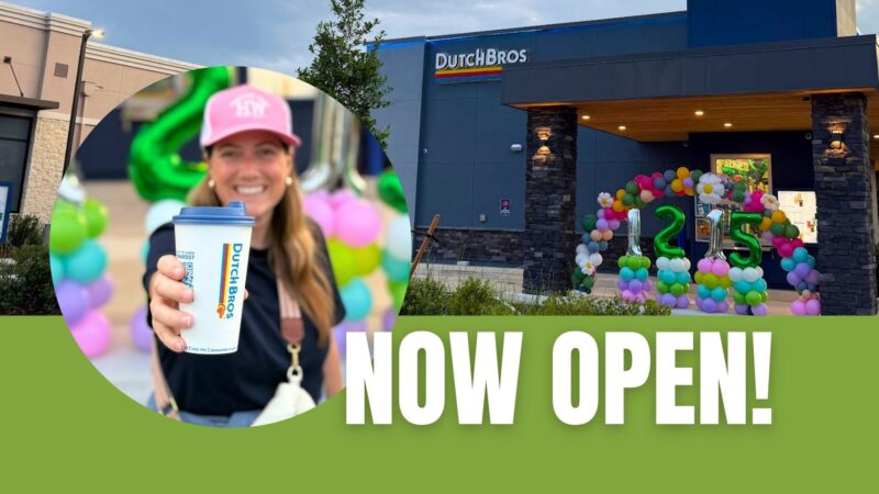 The Wait is Over: Dutch Bros Coffee Opens in Hamlin Town Center This Week!