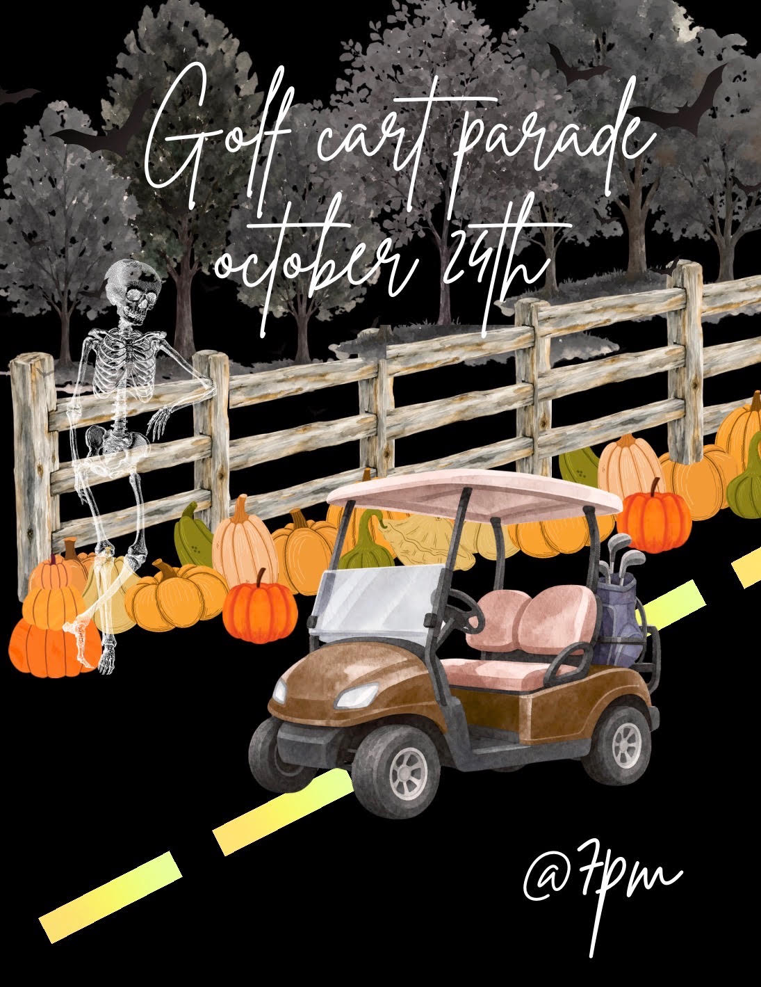 HORIZON WEST GOLF CART HALLOWEEN PARADE