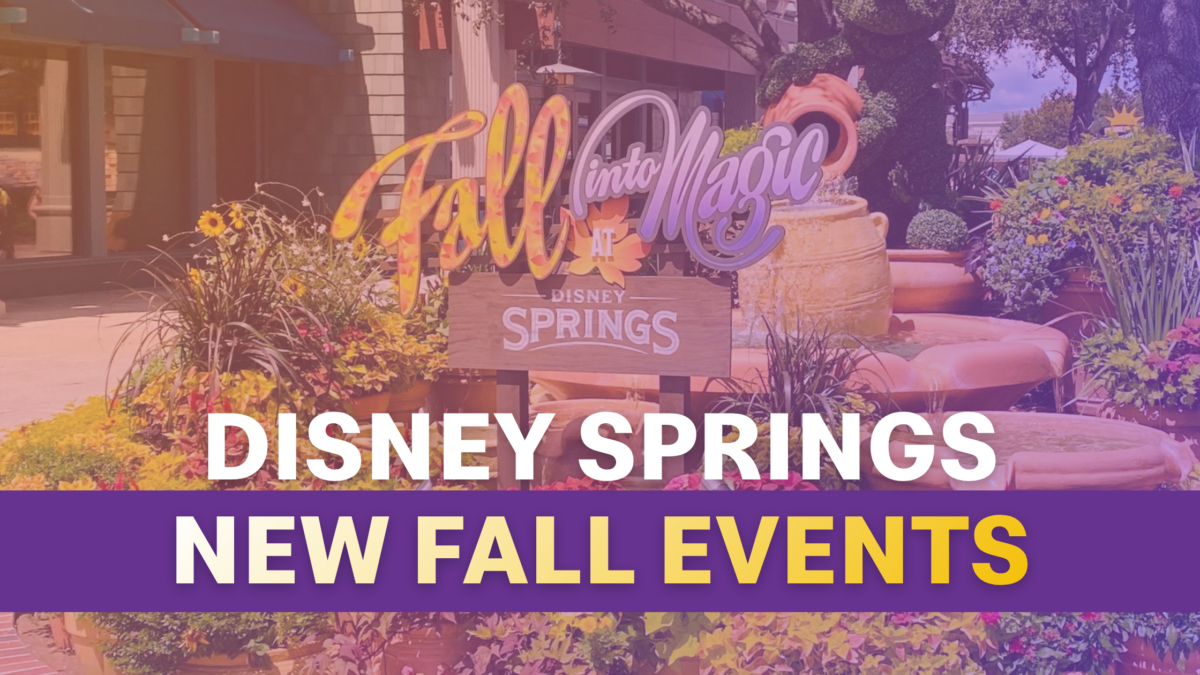 Disney Springs Is Going All-In on Fall: What Horizon West Locals Need to Know