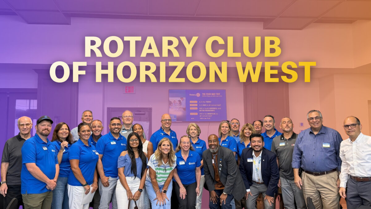 Good People, Big Impact: Meet the Rotary Club of Horizon West